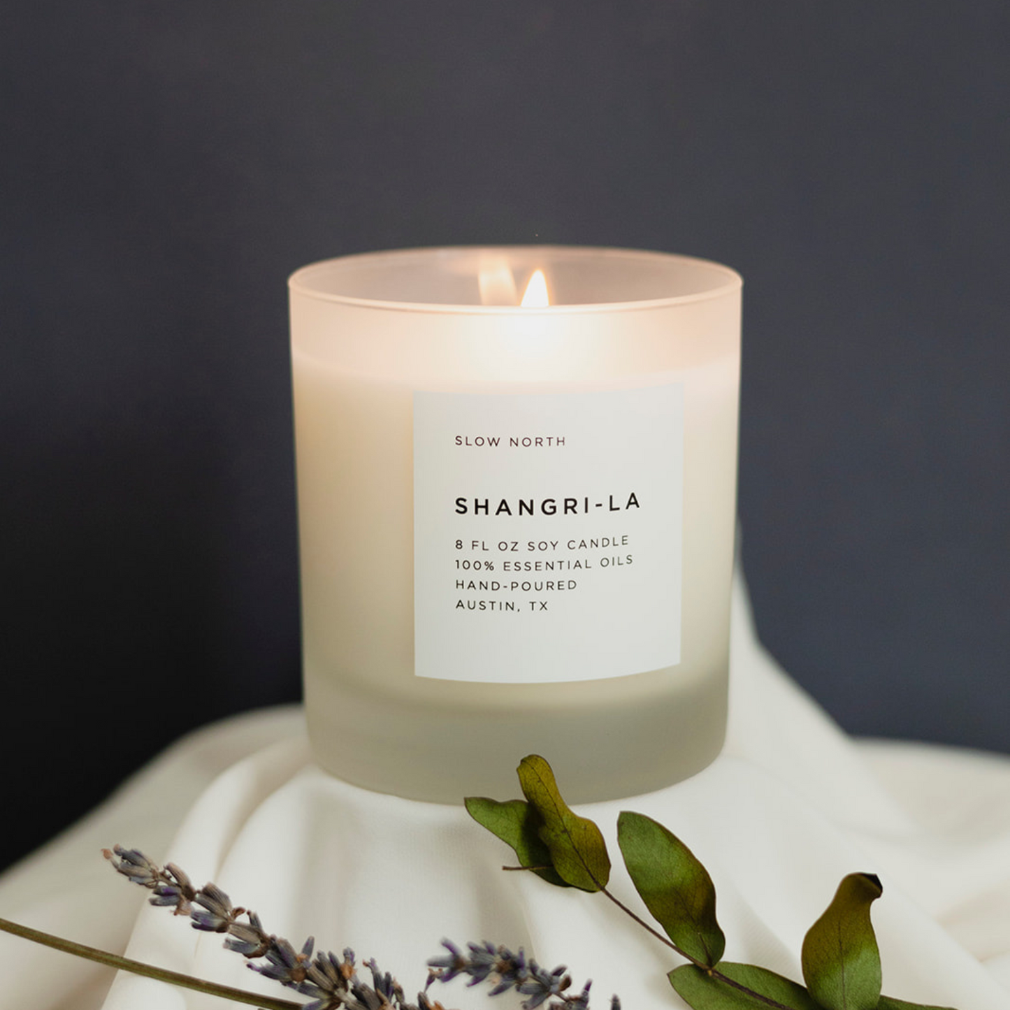 Shangri-La - Signature Candle (Eucalyptus + Lavender + Lemongrass) - Osadia Concept Store