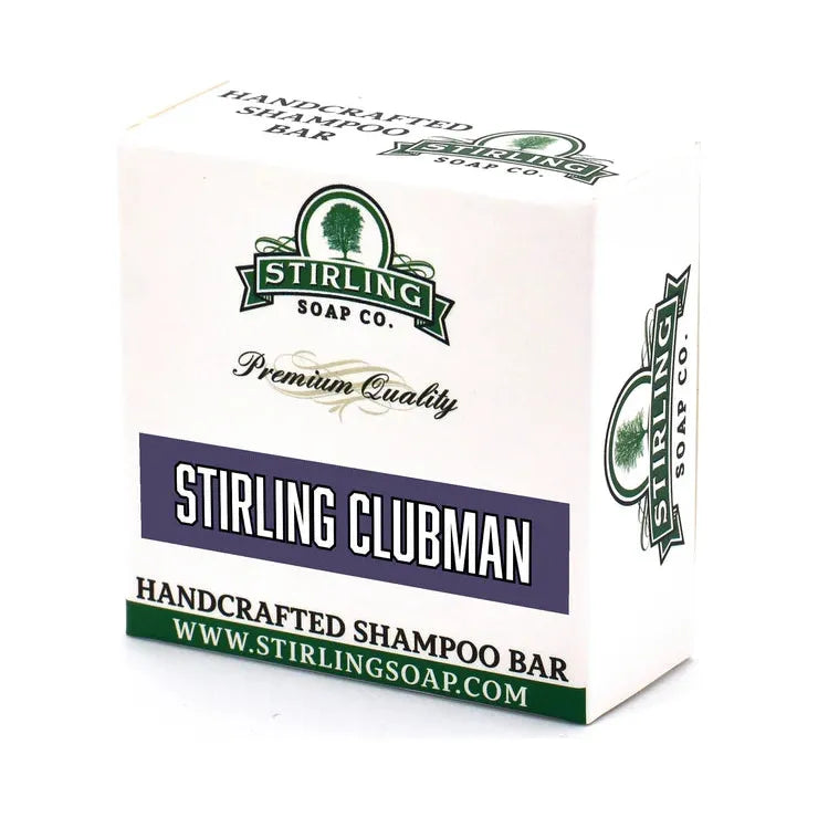 Stirling Soap Co. Stirling Clubman Shampoo Bar 3.8 Oz