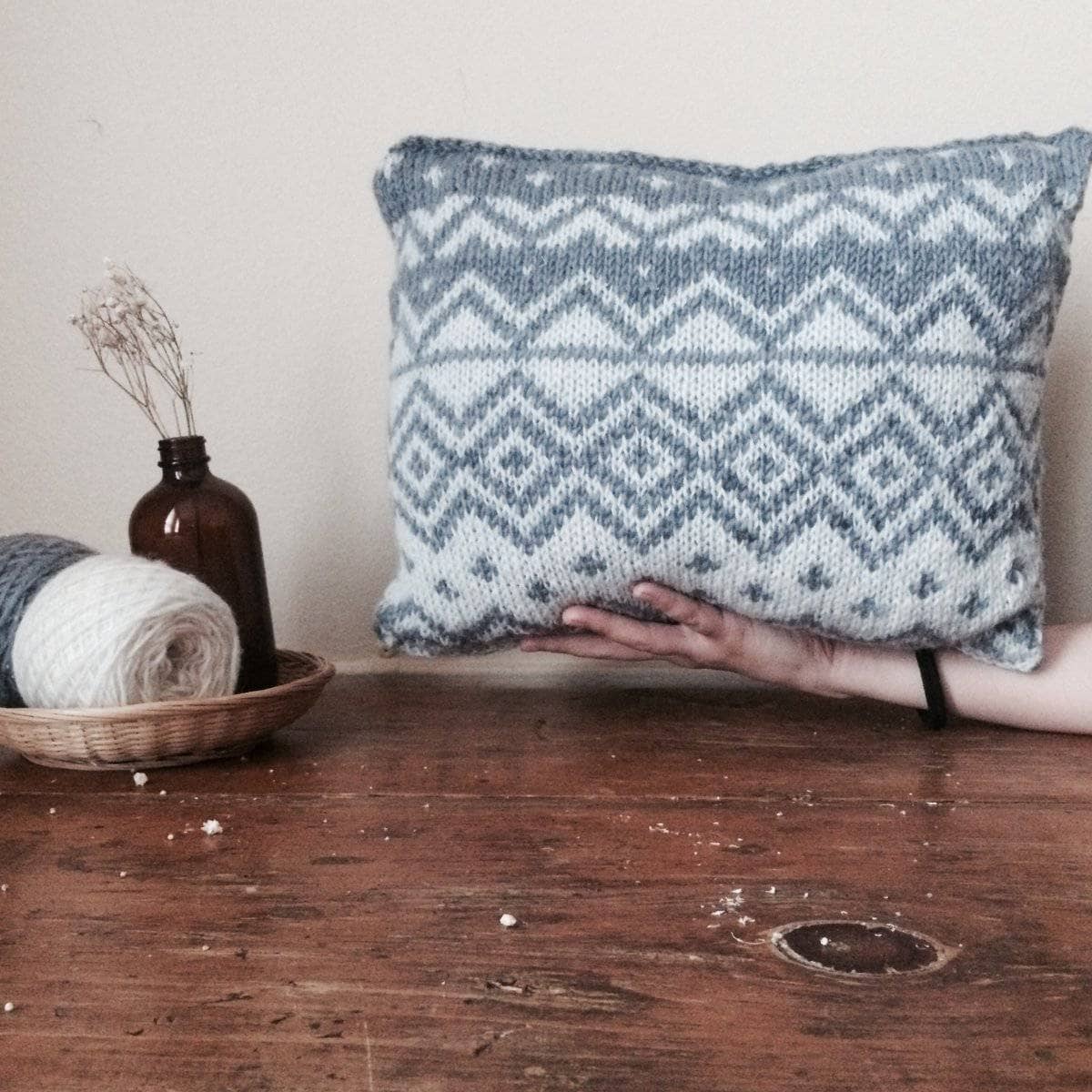 The Bjerge Pillow Knit Pattern