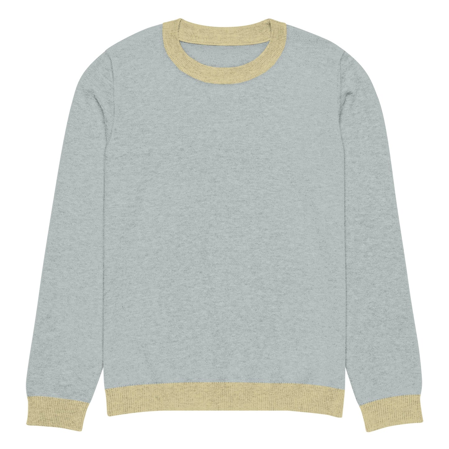 Sea Mist Knit Crew – Ocean-Inspired Autumn Sweater for Men