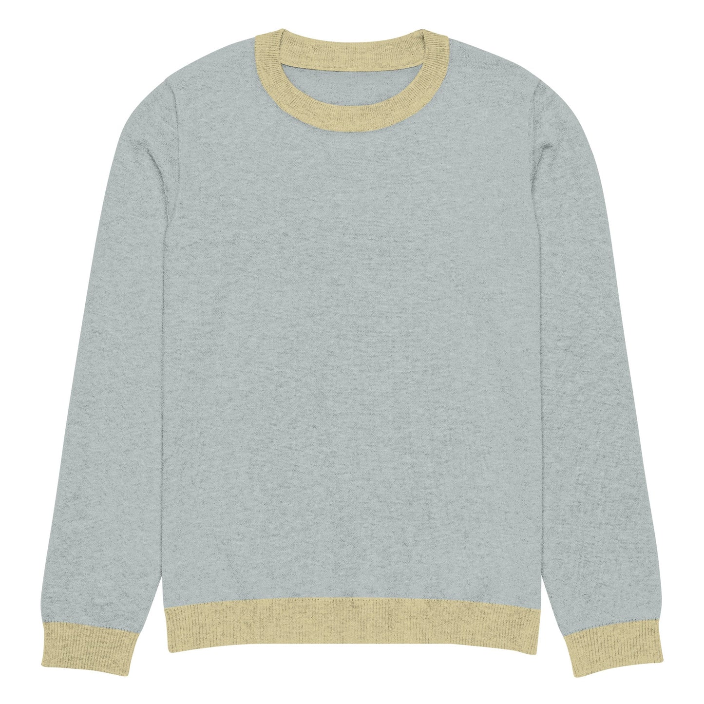 Sea Mist Knit Crew – Ocean-Inspired Autumn Sweater for Men