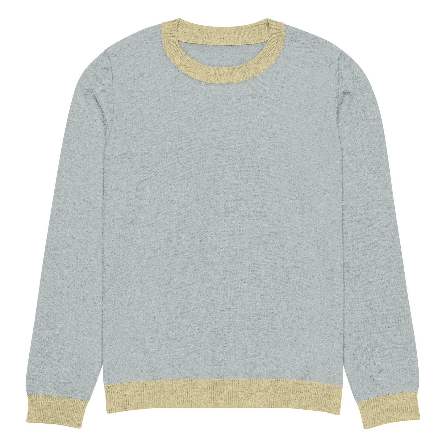Sea Mist Knit Crew – Ocean-Inspired Autumn Sweater for Men