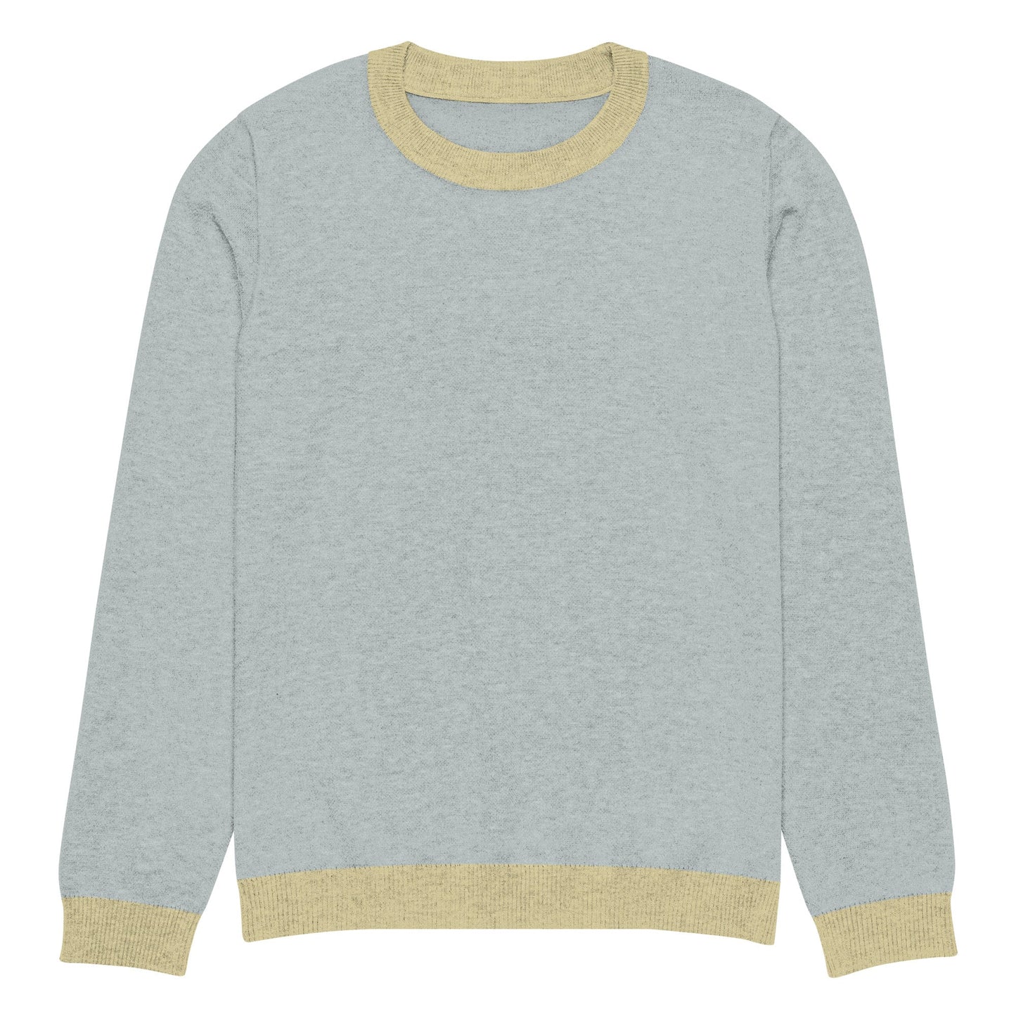 Sea Mist Knit Crew – Ocean-Inspired Autumn Sweater for Men
