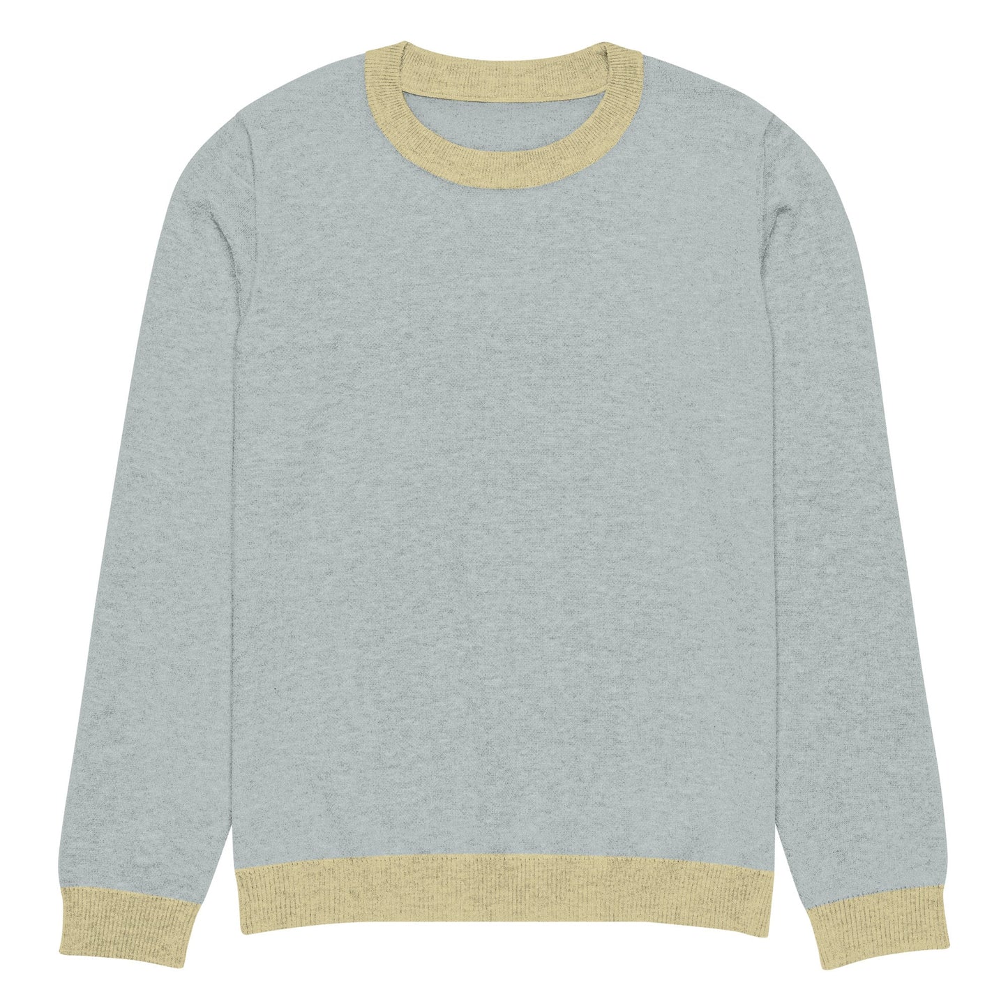 Sea Mist Knit Crew – Ocean-Inspired Autumn Sweater for Men