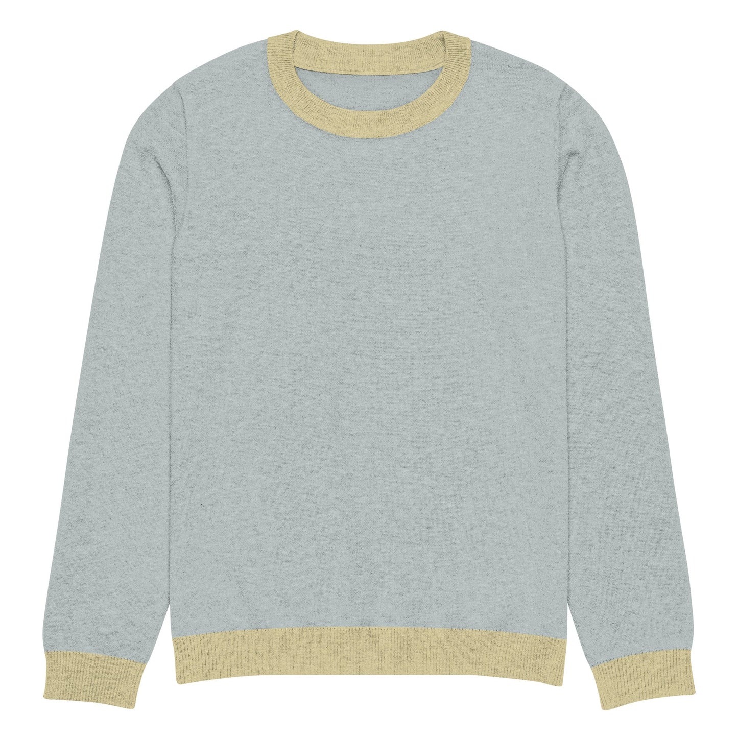 Sea Mist Knit Crew – Ocean-Inspired Autumn Sweater for Men
