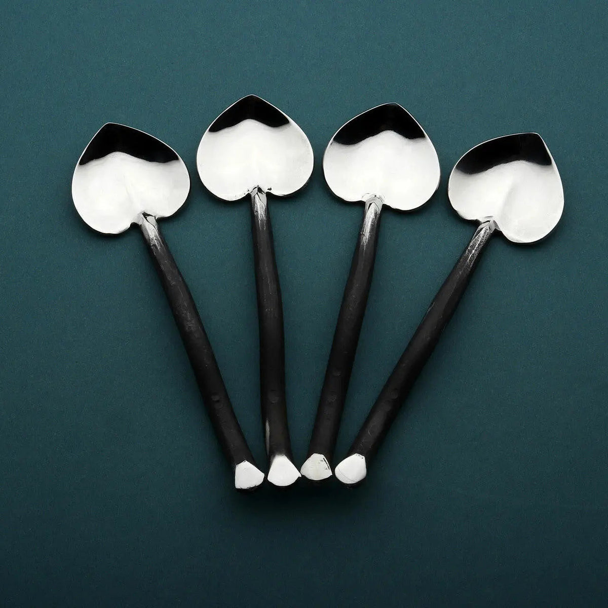 Twig Heart Coffee/Dessert Table Spoon 4 Pc. Set - Osadia Concept Store