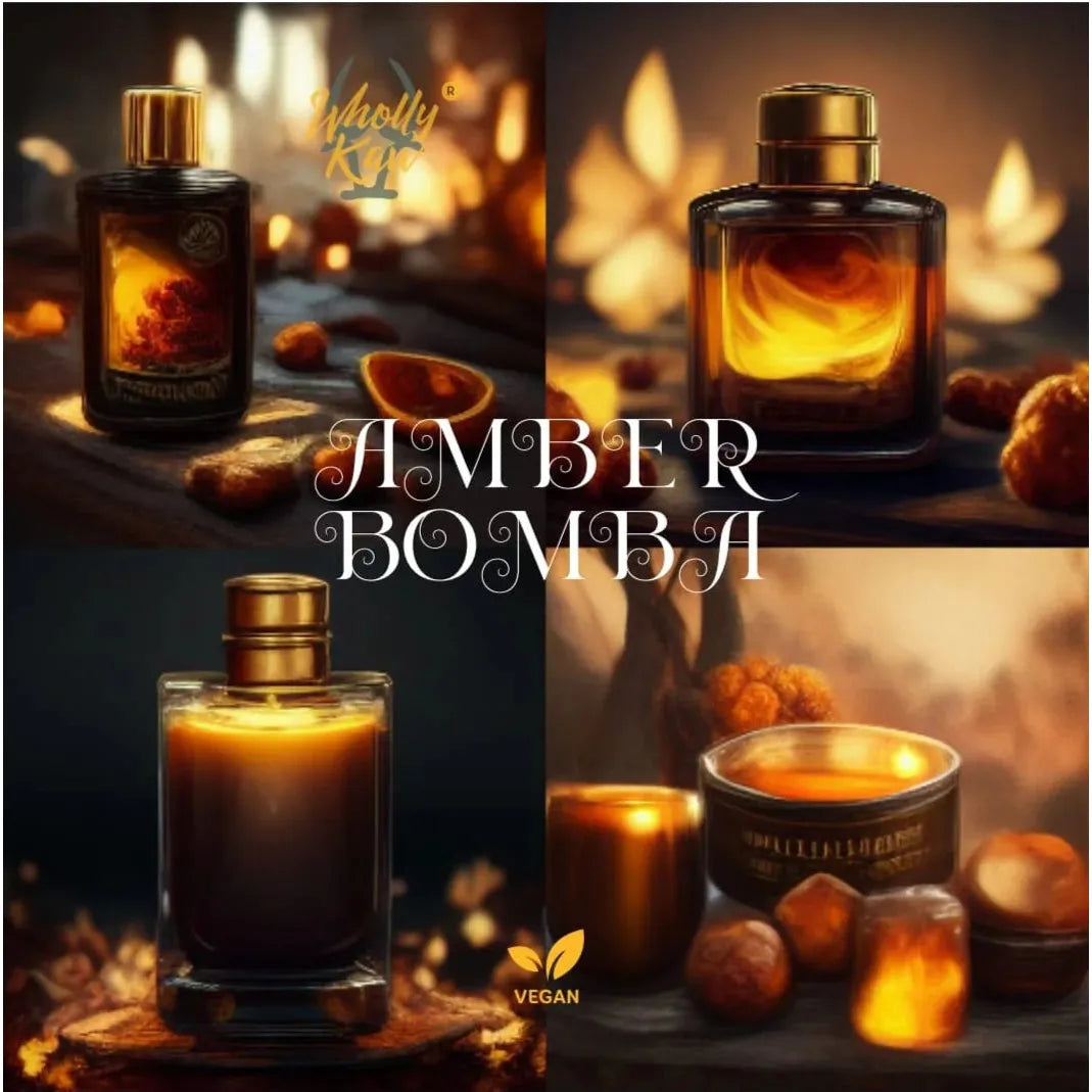 Wholly Kaw Amber Bomba Shaving Collection