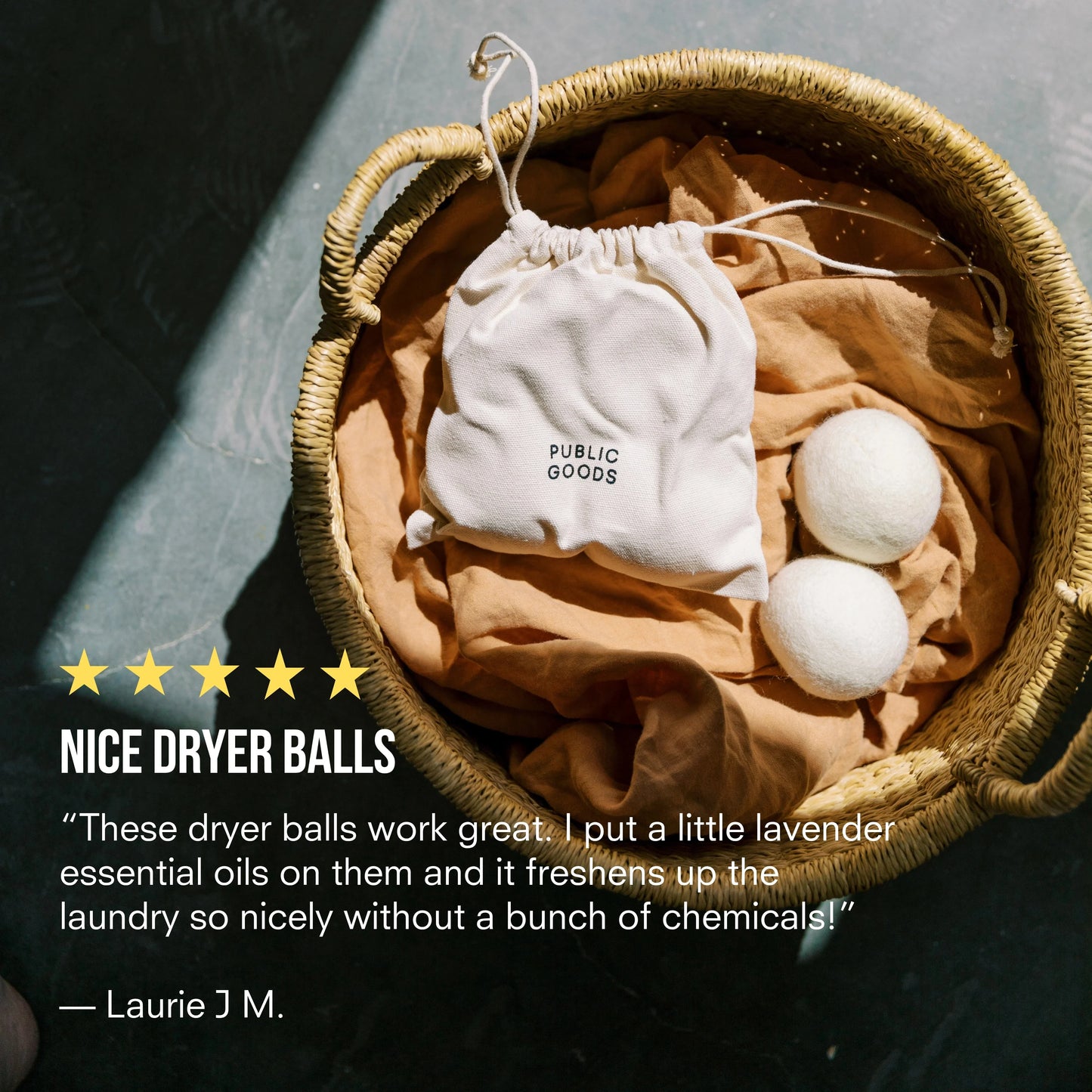 4 Wool Dryer Balls - Osadia Concept Store