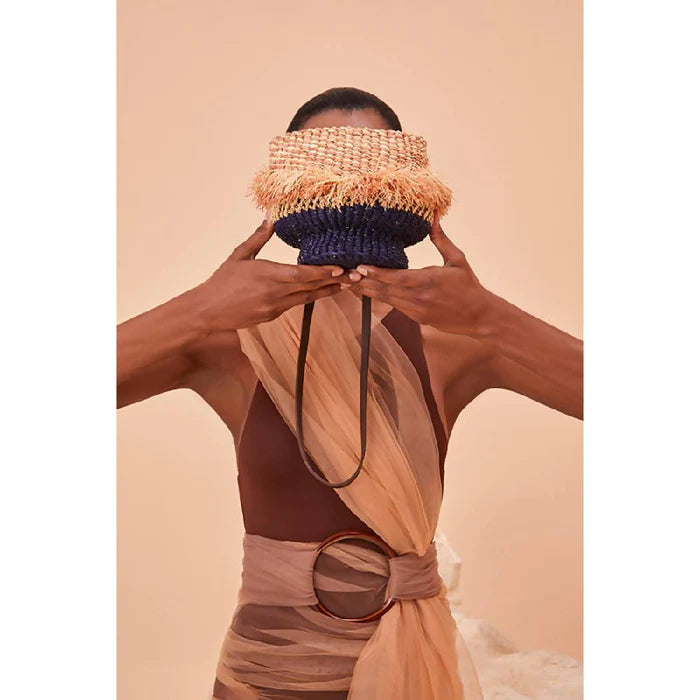 Baw Pot Natural Raffia Handbag - Osadia Concept Store