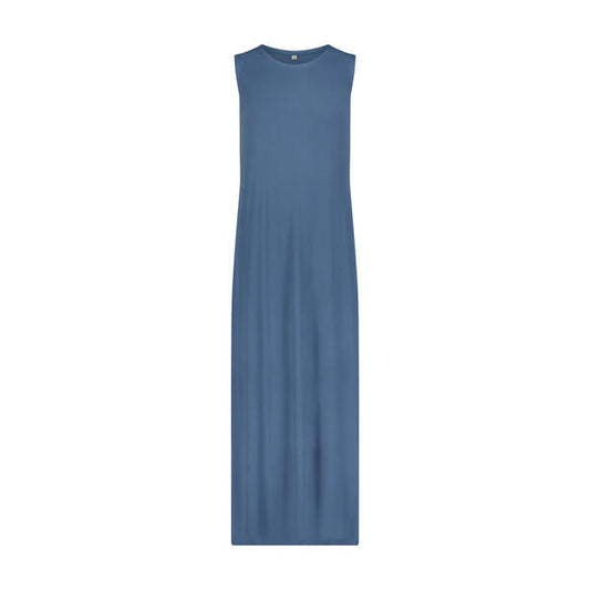 Ribbed Jumper- Denim