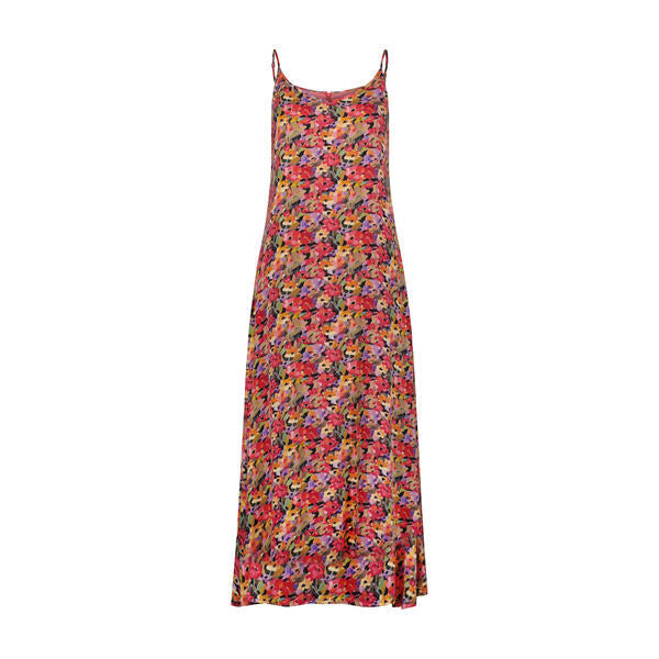 Printed Slip Dress- Oil Painted Florals