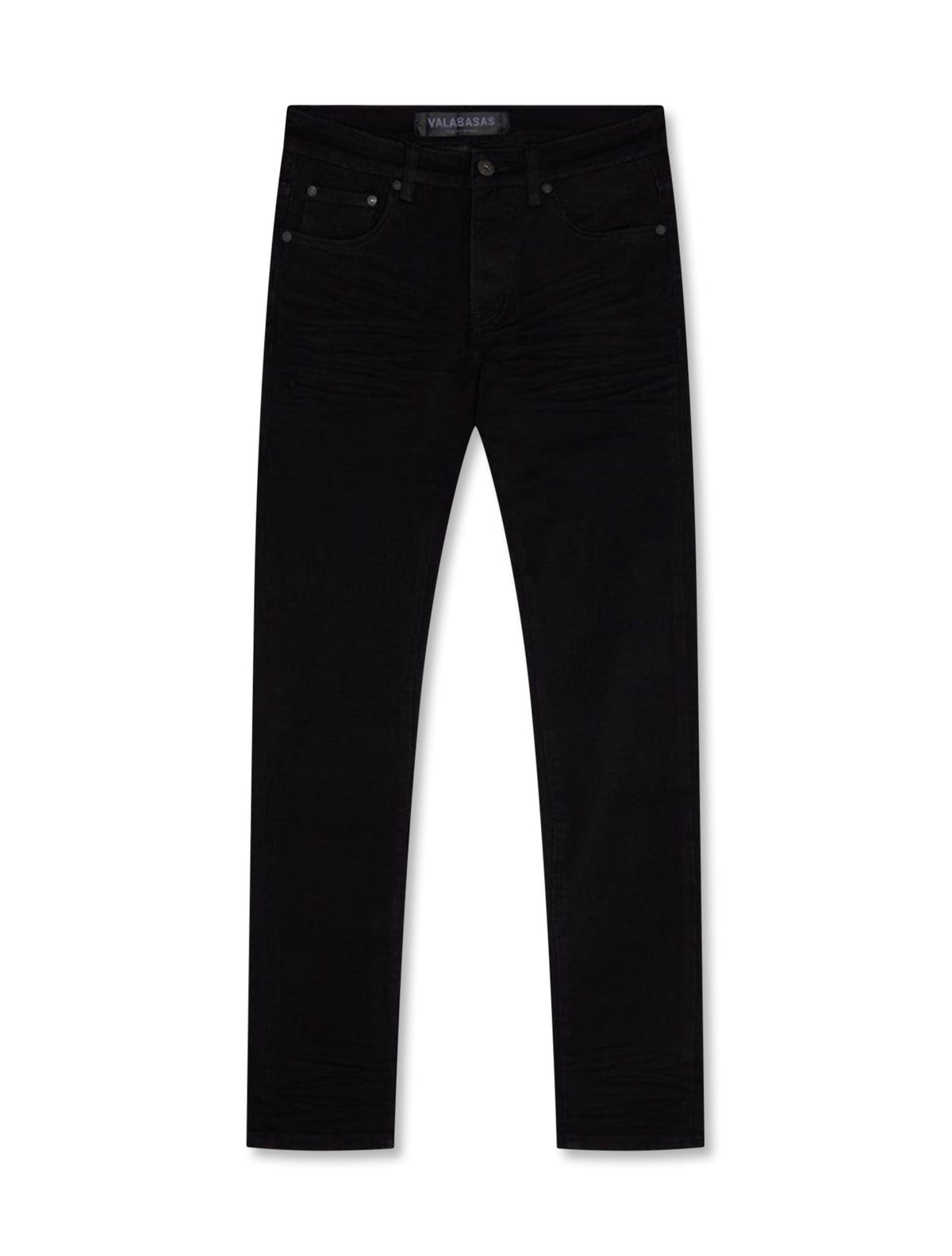 Valabasas Mr. Flex Black Stretch Skinny Jeans - Jet Black