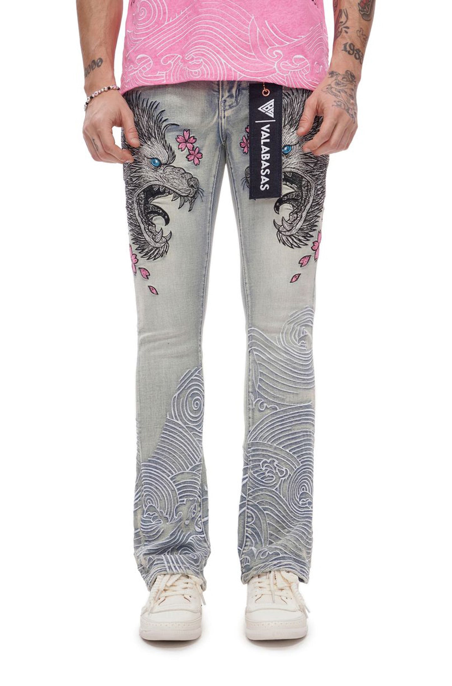 Valabasas Tenka Stacked Denim - Light Blue Wash