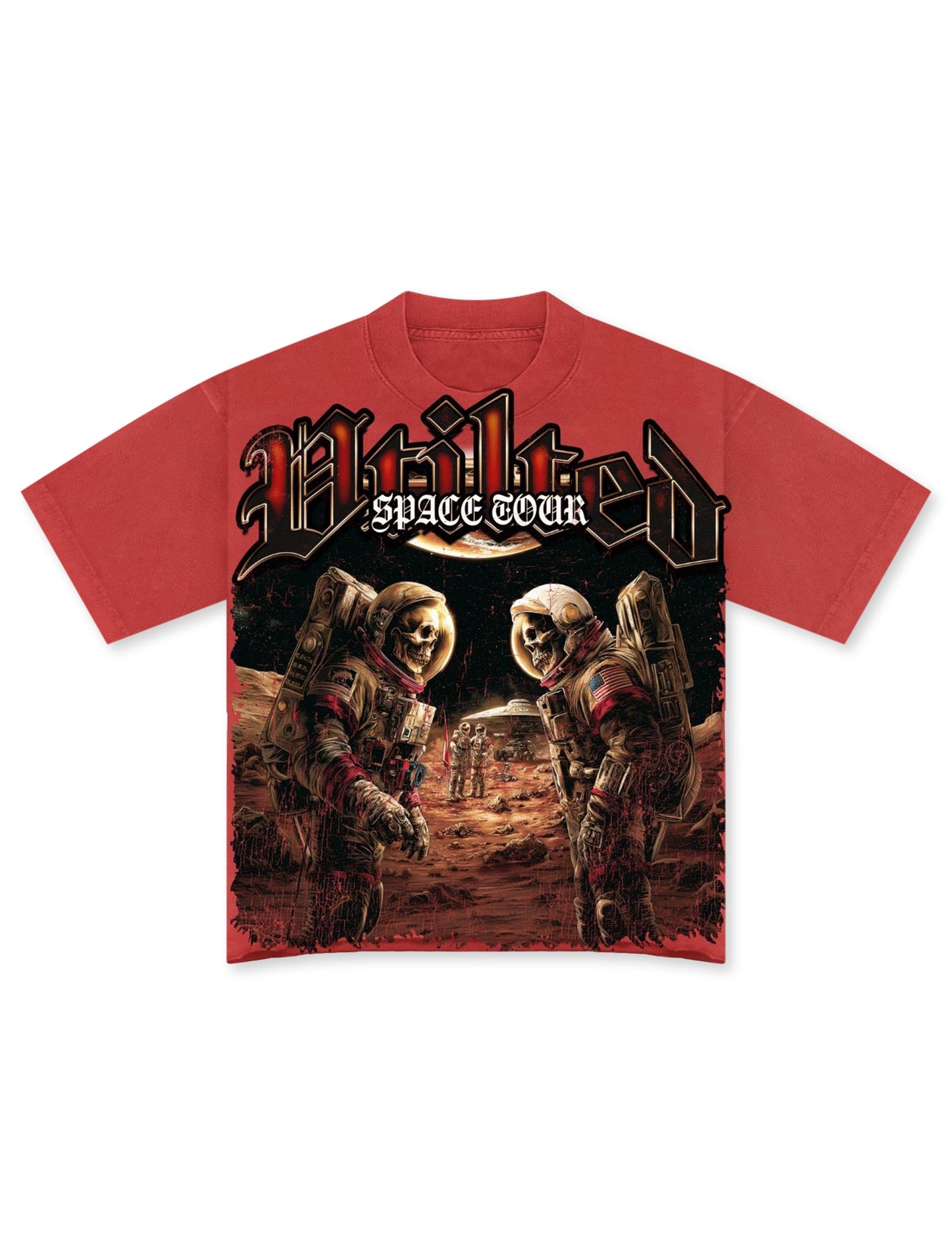 Vtilted Immortal Tee - Red
