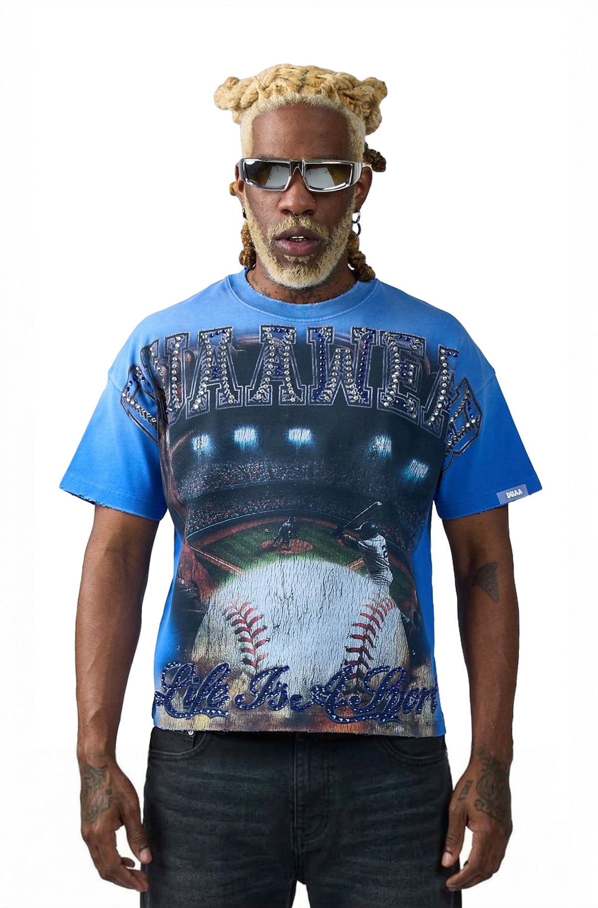 Duaa Homerun Tee - Blue