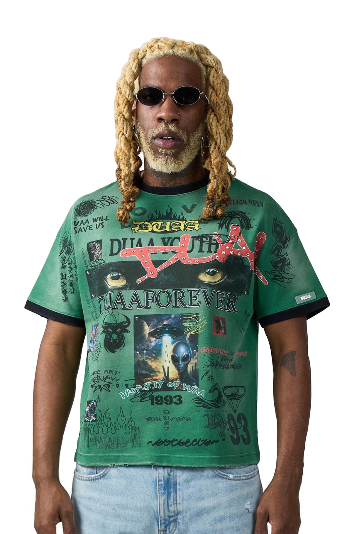 Duaa Amazon Tee - Green