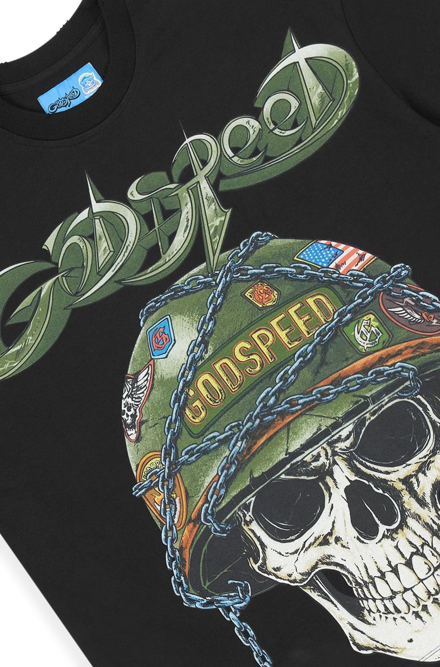 Godspeed Badges of Honor II Boxy Tee - Black