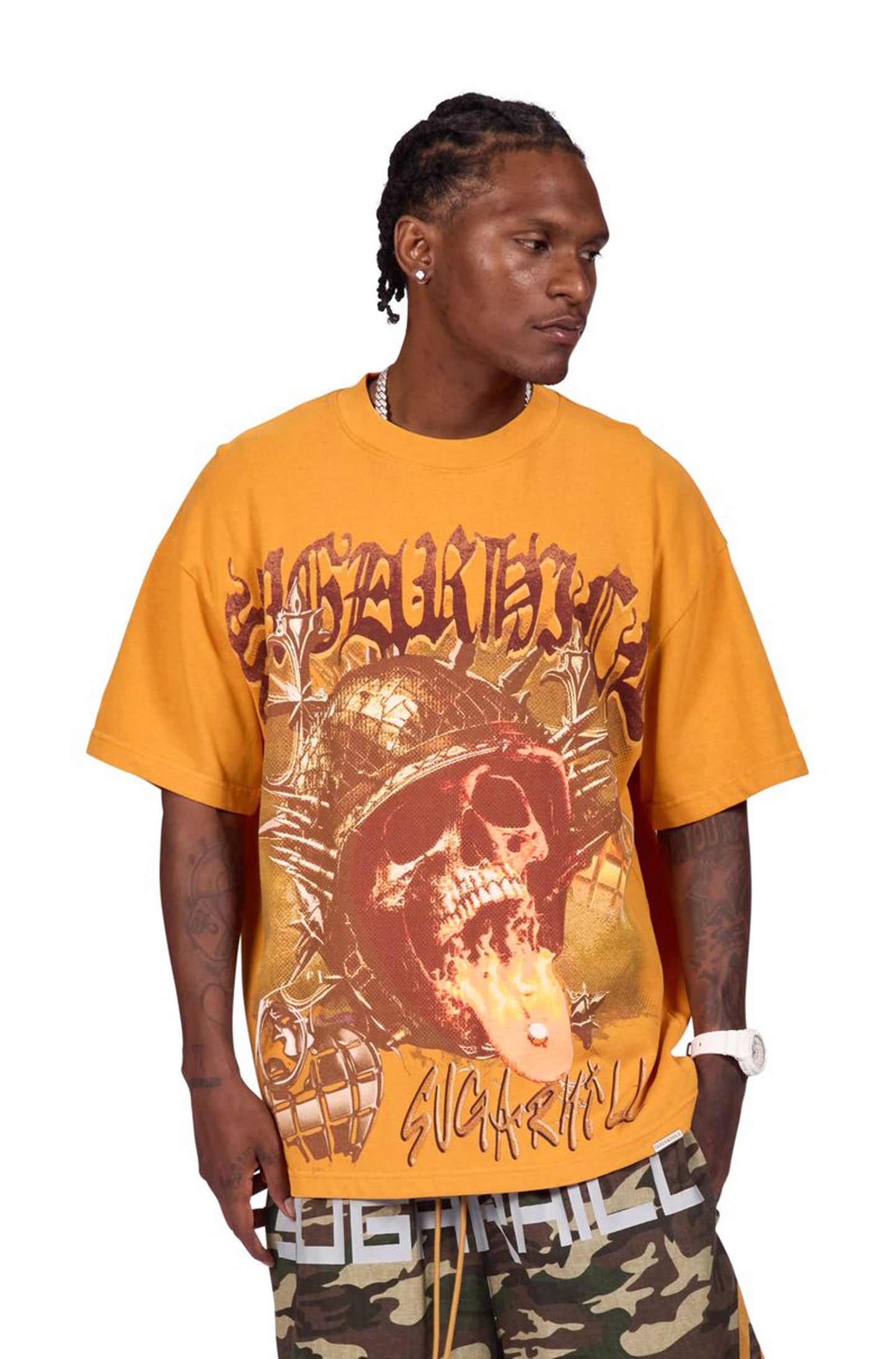 Sugarhill Platoon Tee - Peach