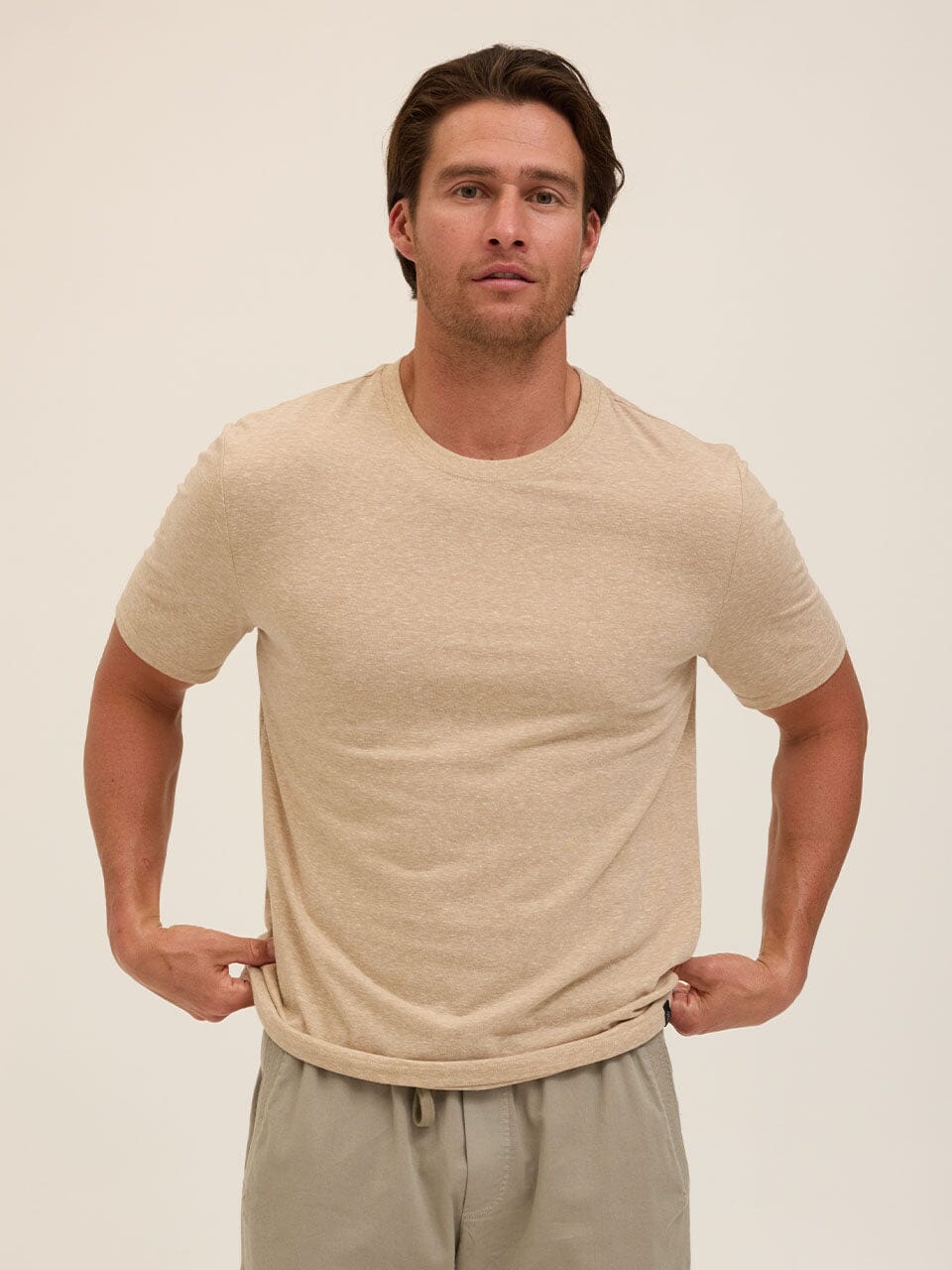 Triblend Crew Neck Tee