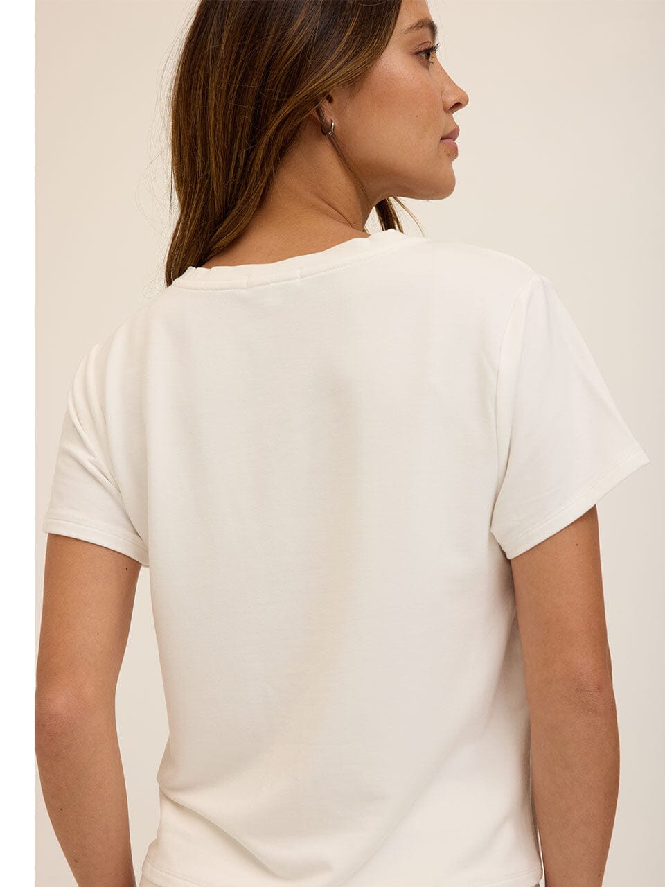 Bettine Modal Terry V-Neck Tee