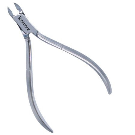 Toolworx Precision Cut Hidden Spring Cuticle Nipper, 0.5 Inch