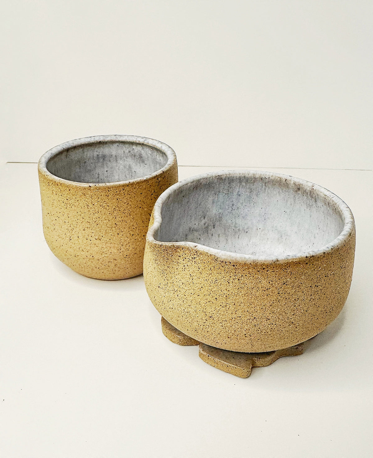 MATCHA SET Ocean Sand  (Whisk+spoon & coaster included)