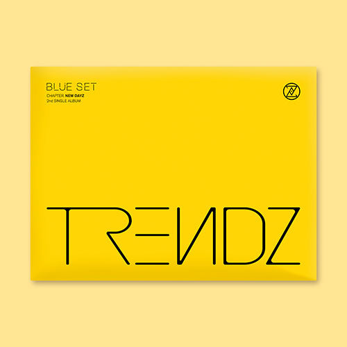 Trendz 2nd Single Album - Blue Set Chapter New Dayz