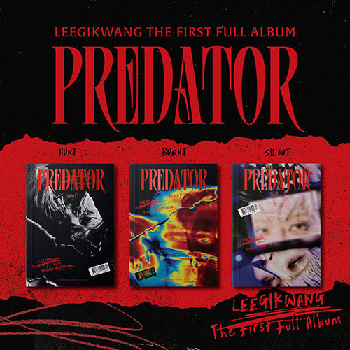 Lee Gikwang 1st Full Album - Predator - Osadia Concept Store