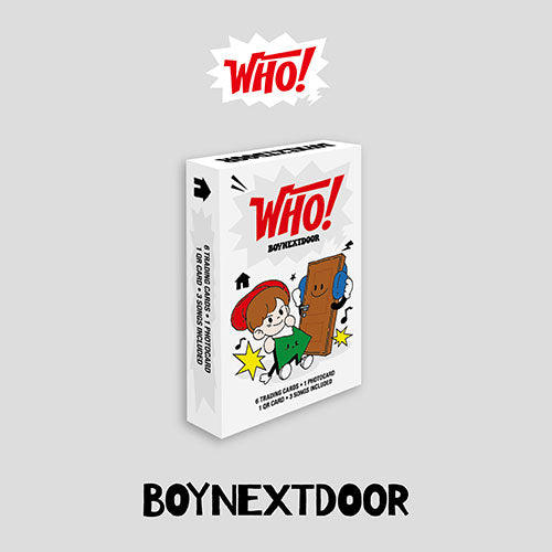 BoyNextDoor 1st Single - Who 1st Single Album (Weverse Albums Ver)