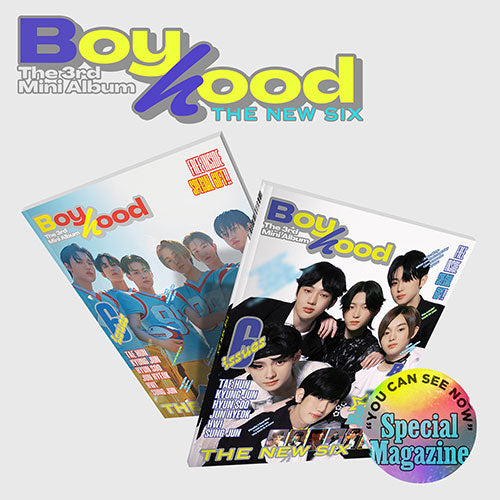 The New Six (Tnx) 3rd Mini Album - Boyhood