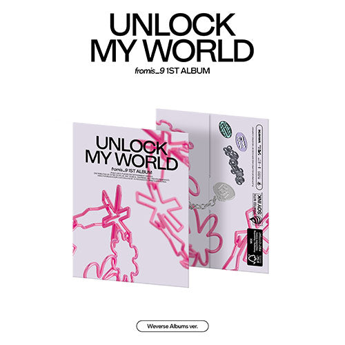 Fromis_9 1st Album - Unlock My World (Weverse Albums Ver)