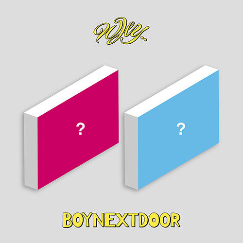 BoyNextDoor 1st Ep Album - Why.. (Standard Ver.)