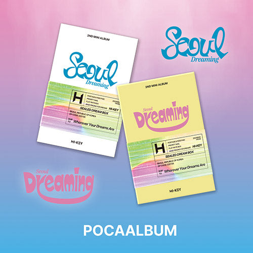 H1-Key 2nd Mini Album  - Seoul Dreaming (Pocaalbum)