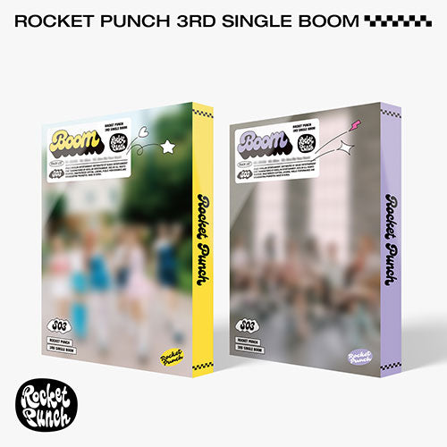 Rocket Punch 3rd Single Album - Boom