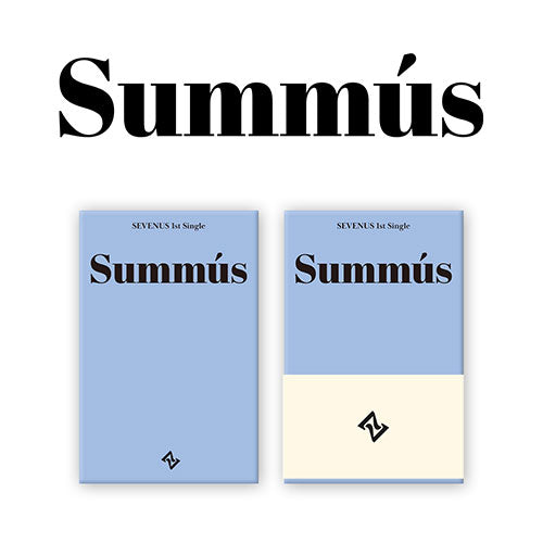 Sevenus 1st Single Album - Summus (Pocaalbum)