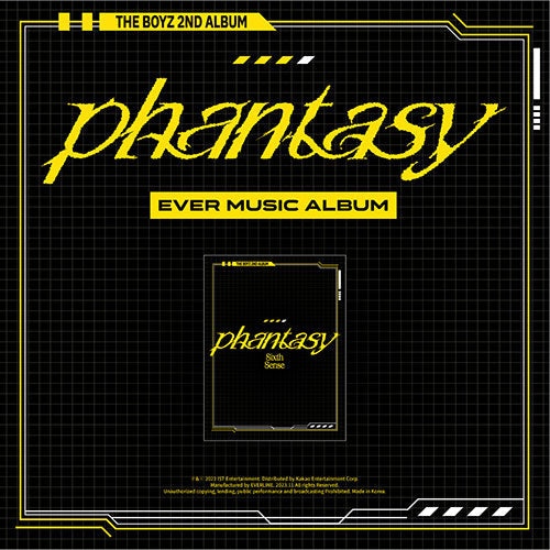 The Boyz 2nd Full Album  - Phantasy Pt.2 Sixth Sense (Ever Music Album Ver.)