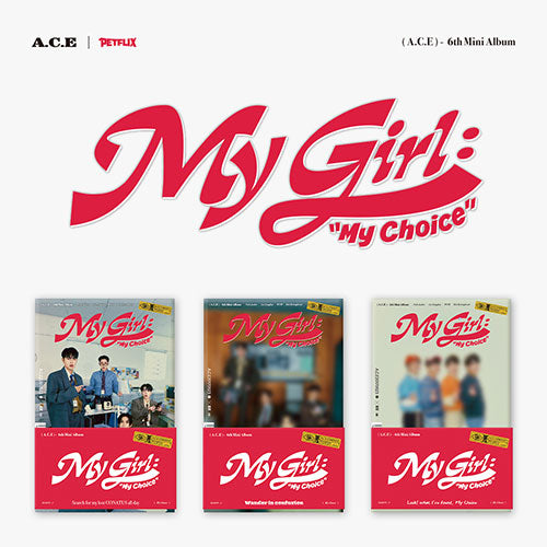 A.C.E 6th Mini Album - My Girl My Choice (Poca Album Ver.)