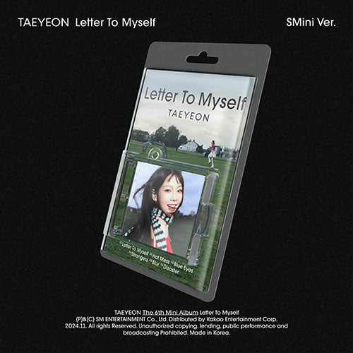 Taeyeon 6th Mini Album - Letter To Myself - Osadia Concept Store