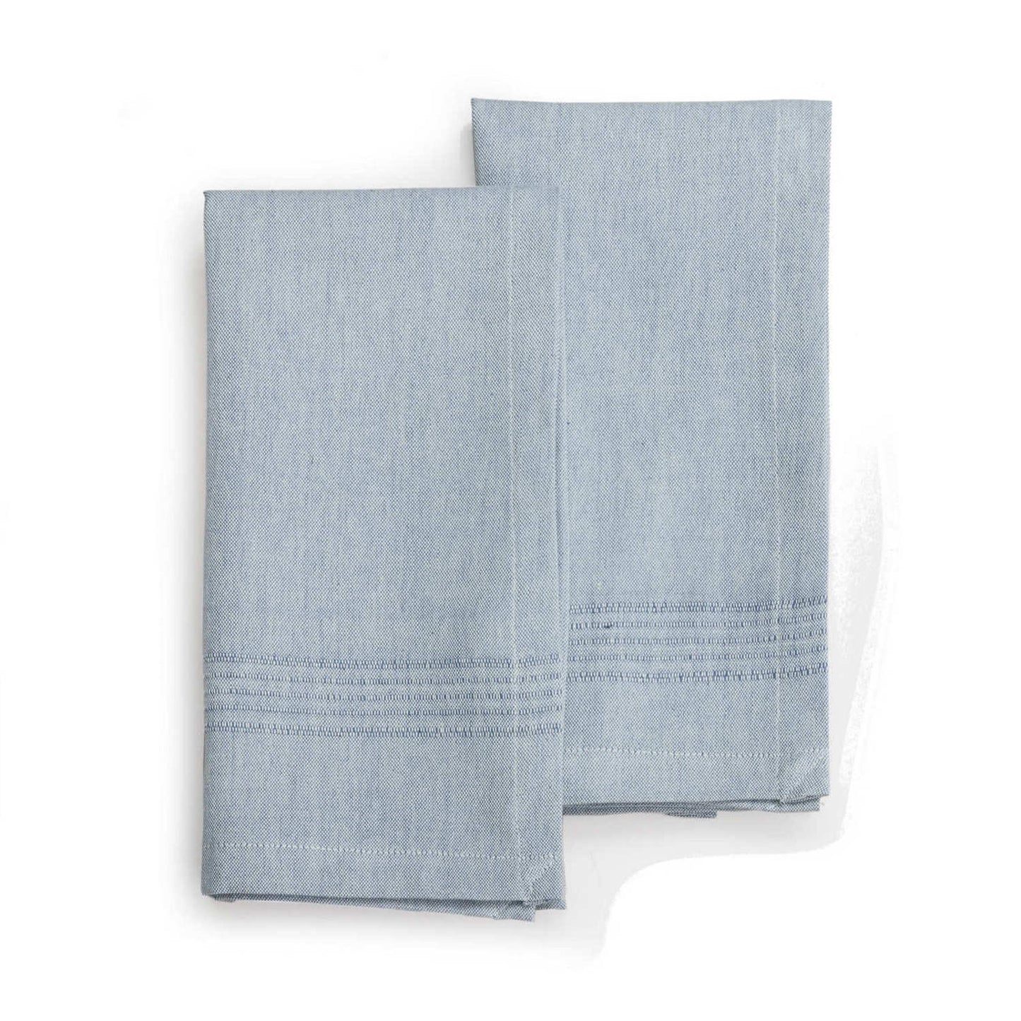 ECOLOOM Handwoven Cotton Napkins – Set of 2. Cotton – Fair Trade – Artisan Made