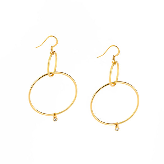 Ola Gem Drop Earrings