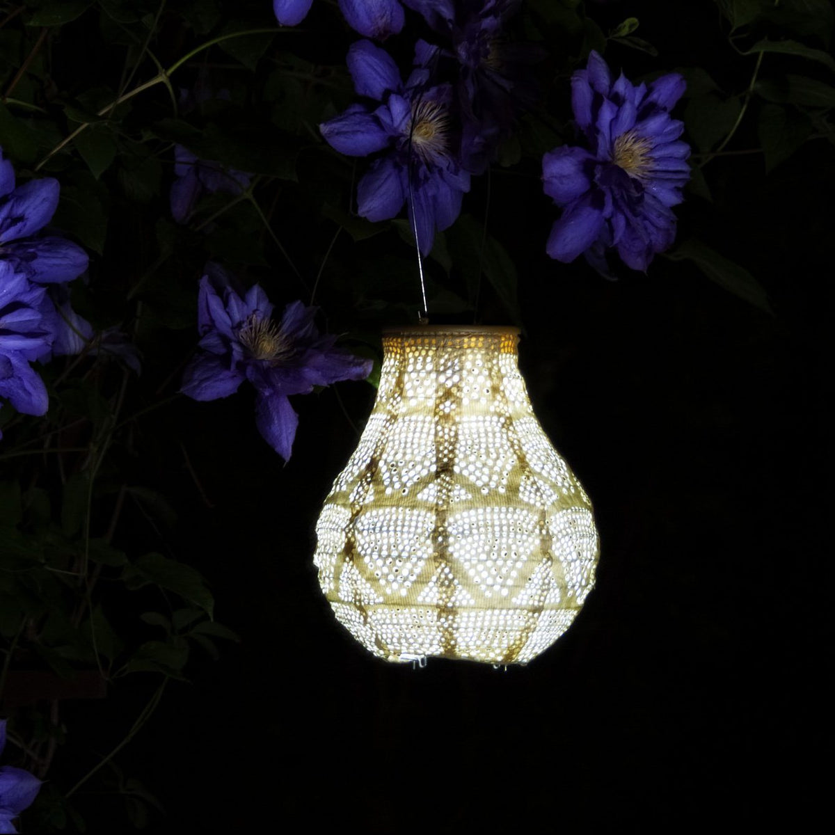 Soji Stella Pearl Solar Lantern Multi-Shape 3-pack