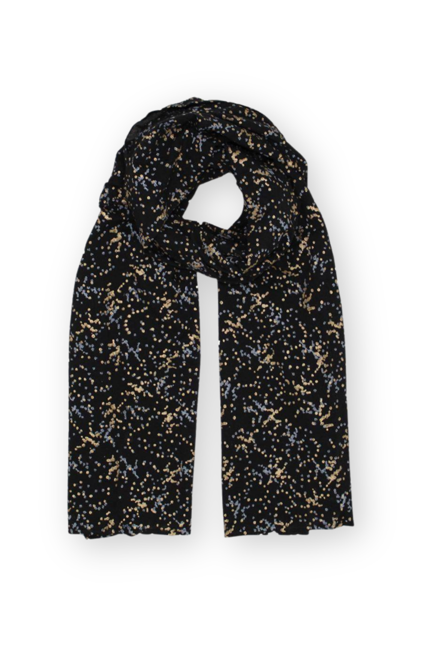 Splatter Dot Scarf - Organic Cotton