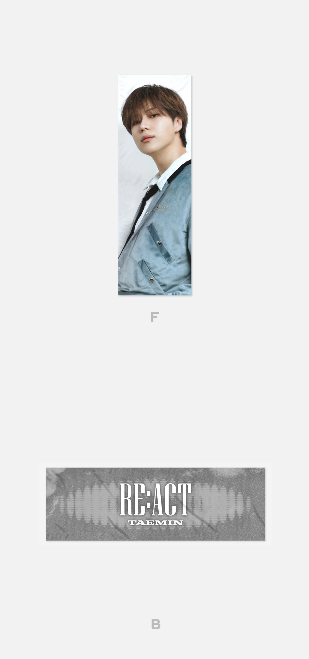 Taemin 2023 Fanmeeting - Re:Act Official Merch