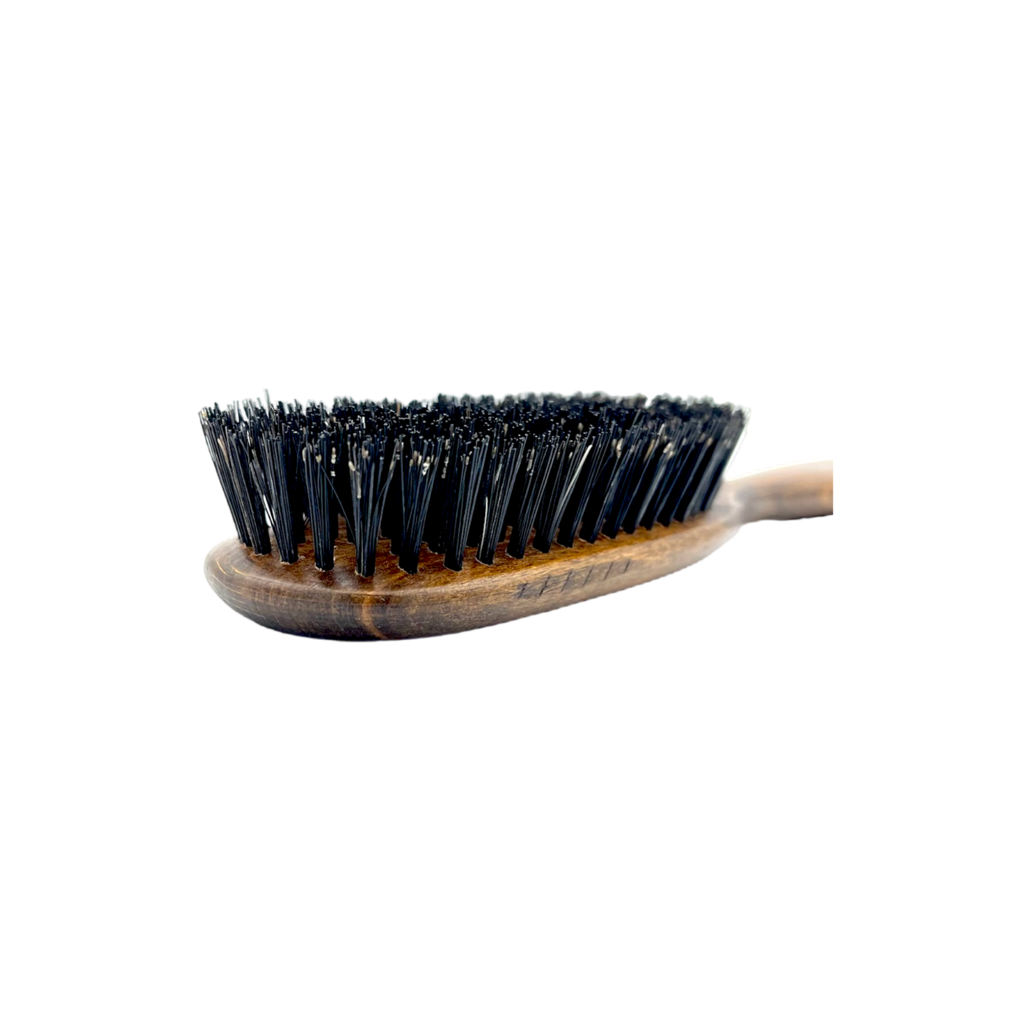Dural Beech wood big oval hair brush with boar bristles - 8 rows
