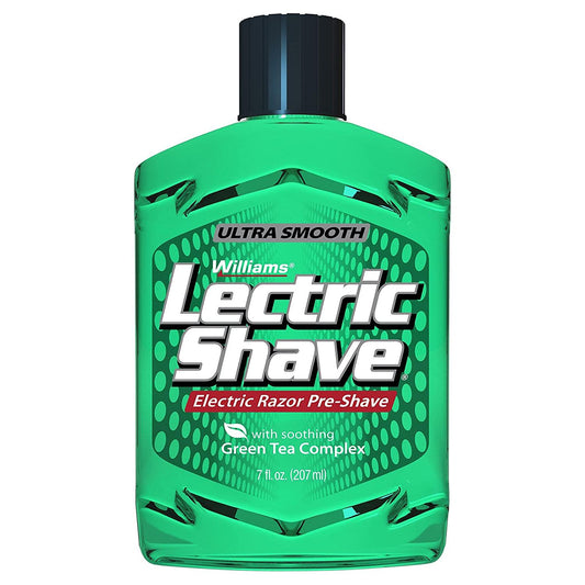 Williams Lectric Shave Electric Razor Pre-Shave, Original 7 Oz