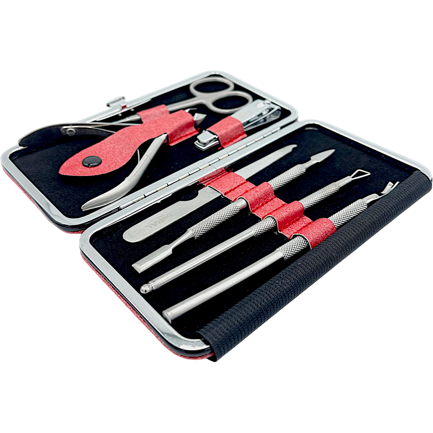 Dural Manicure Pedicure Kit Red SE-202 3oz