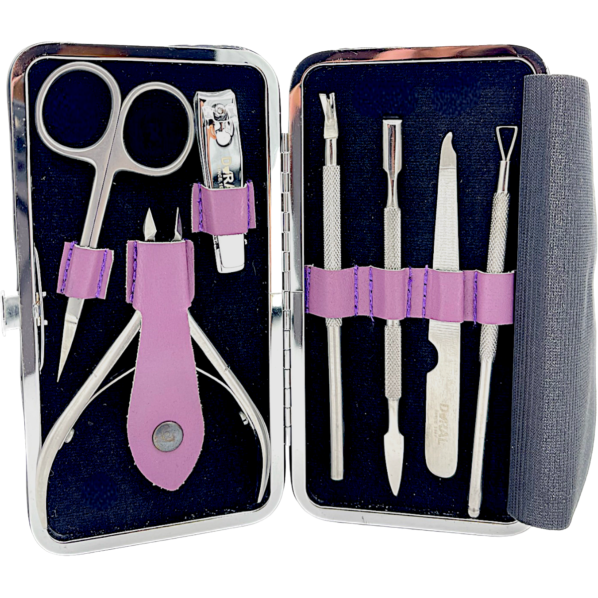 Dural Manicure Pedicure Kit Purple SE-202 3oz