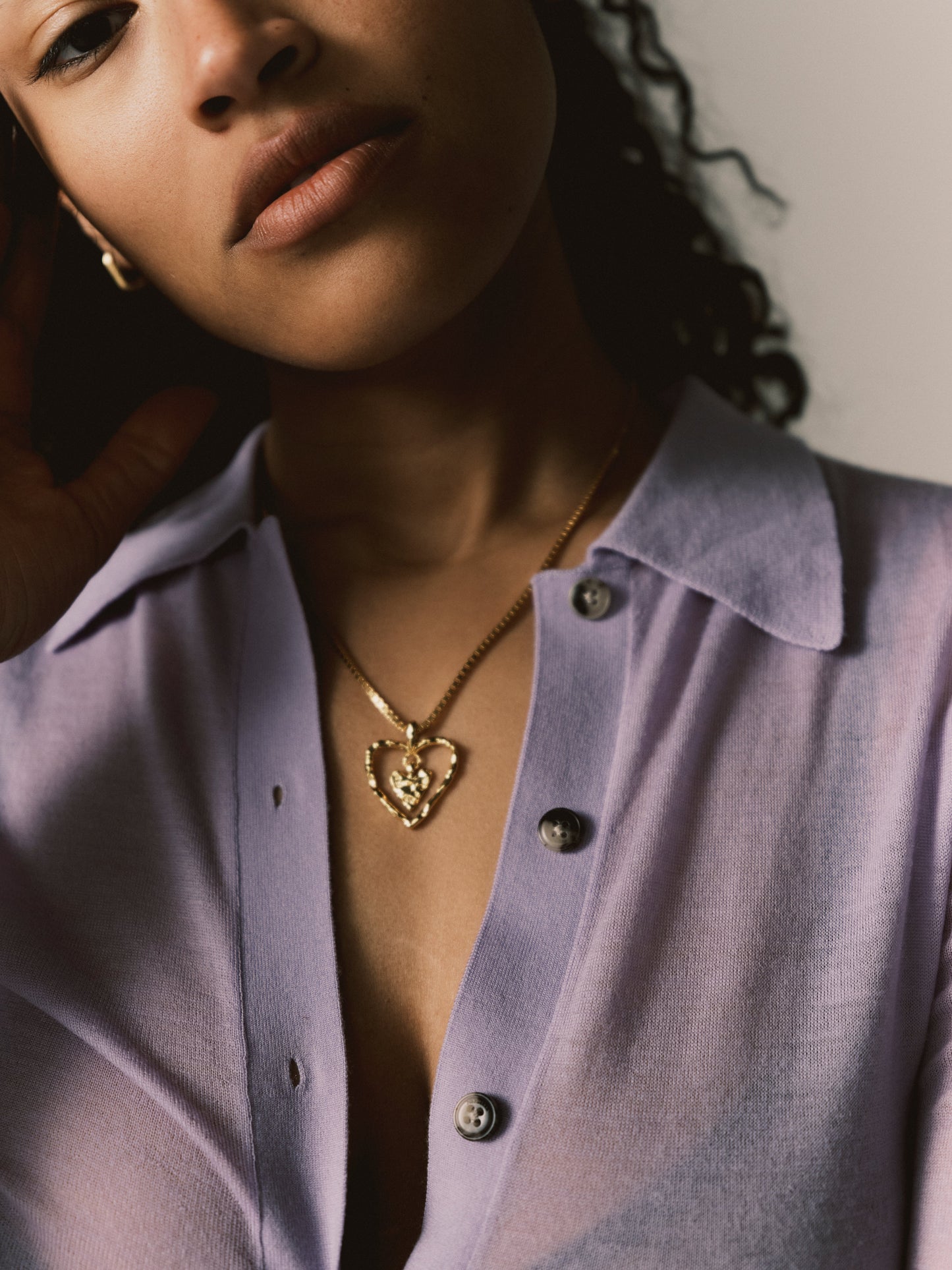 Cameron Double Heart Necklace