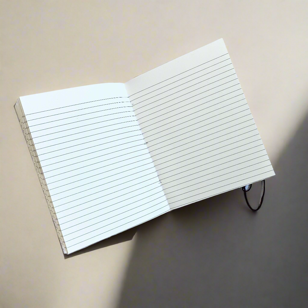 Madness Quote Leather Journal