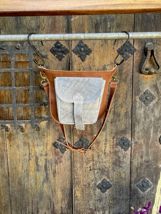 Awabal Satchel - Cemento